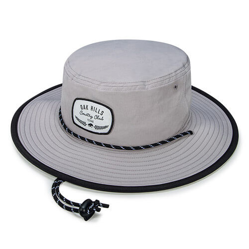 Steel / Black w/ Black / White Stripe