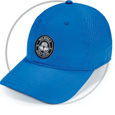 Circle with Pukka hat showing front view