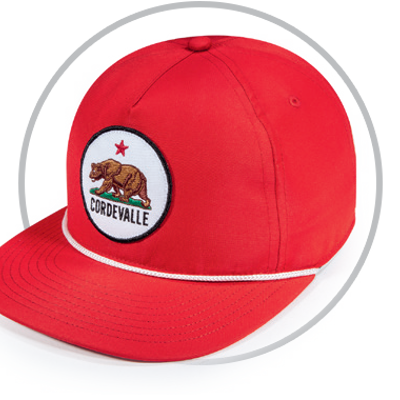 Circle with Pukka Hat visor and front emblem