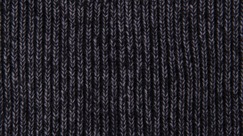 Twisted yarn option black and steel