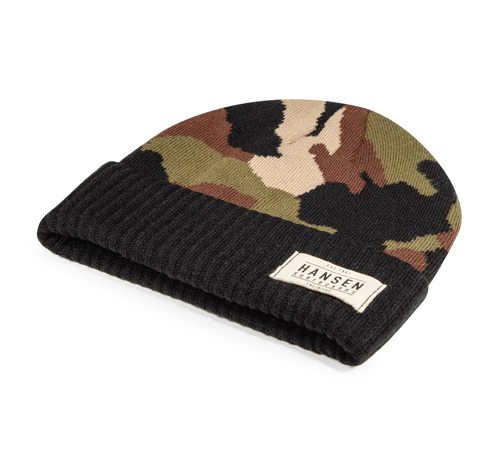 Pukka beanie cuffed knit pattern KN021