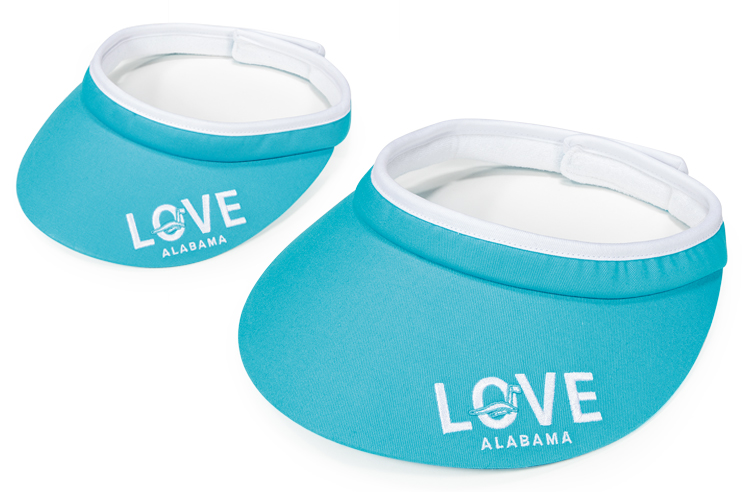 ladies golf visors velcro