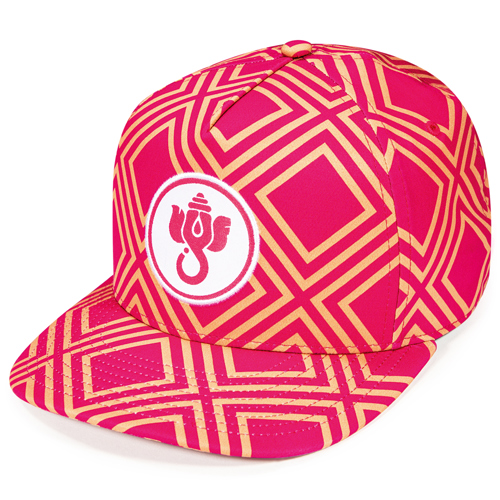 All Over Custom Sublimation on 5-Panel Adjustable Hat