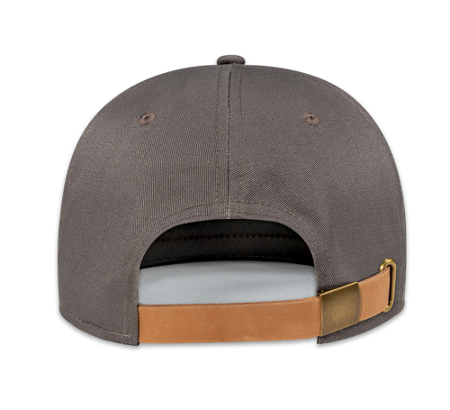 Leather strap closure