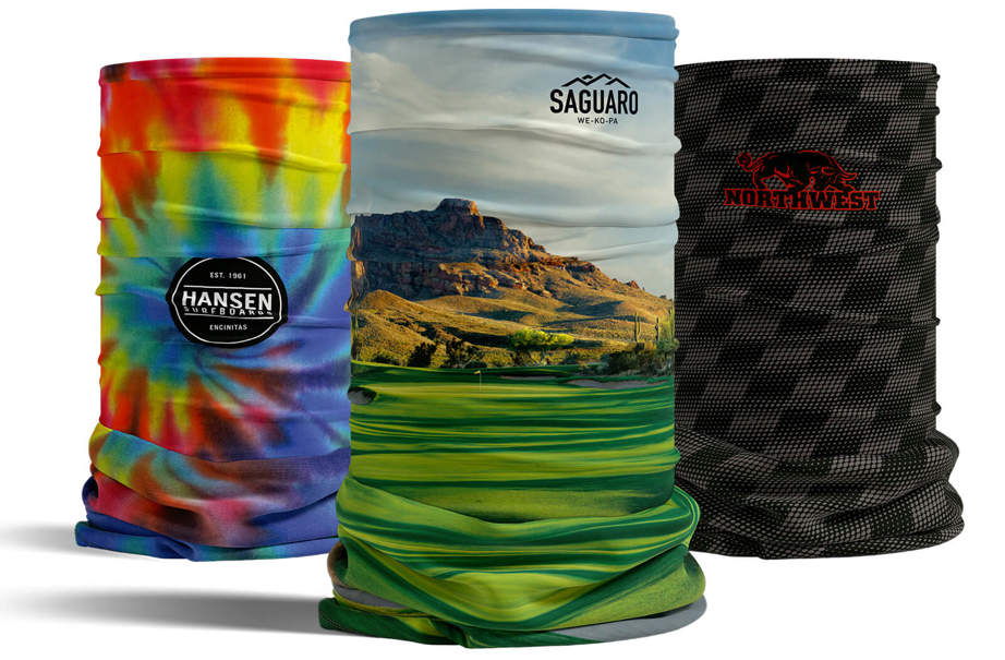 Fully Custom Neck Gaiters by Pukka