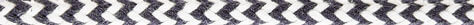 Navy / White Zig-Zag Specialty Rope
