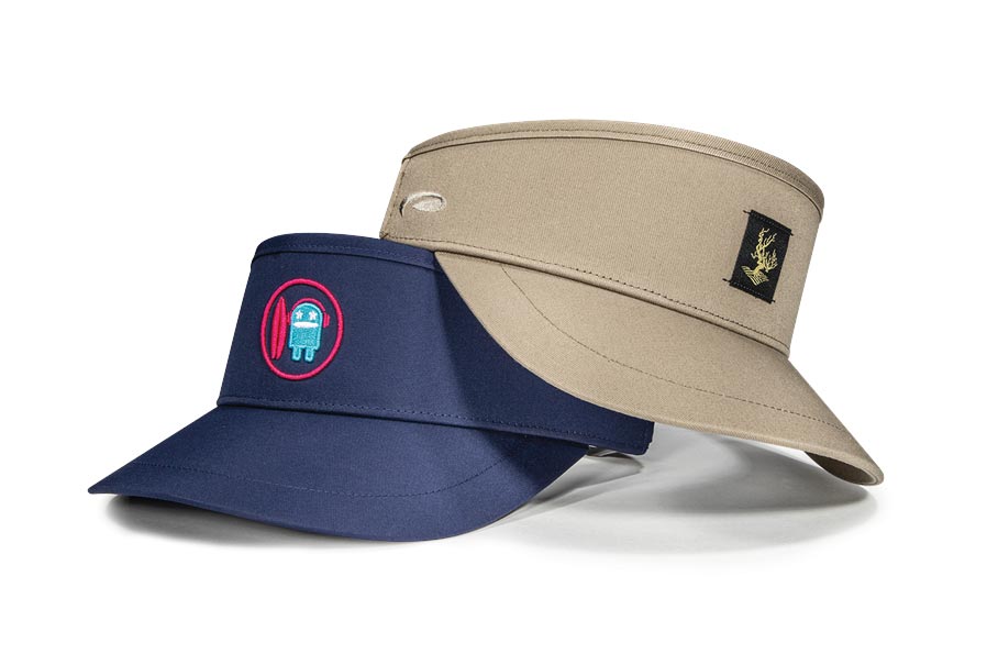 high crown golf visors for mens