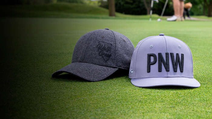 State Pride themed hats and drop graphics