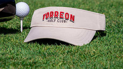 Golf Visor up next on the tee box