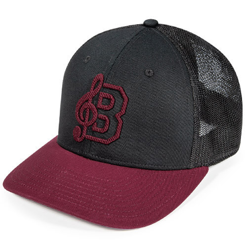 Black / Maroon