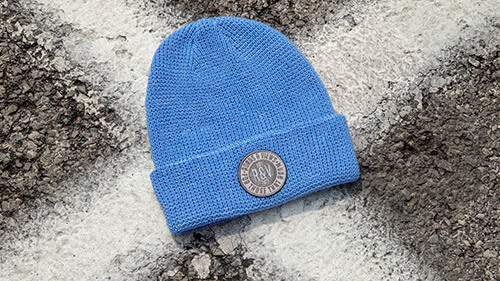 Dredge Knit laying on the street