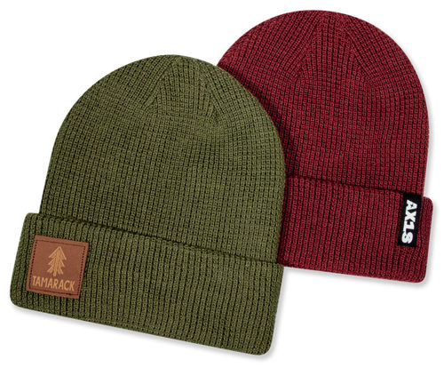 Custom Dredge Knits featuring Olive & Crimson Recycled Yarn
