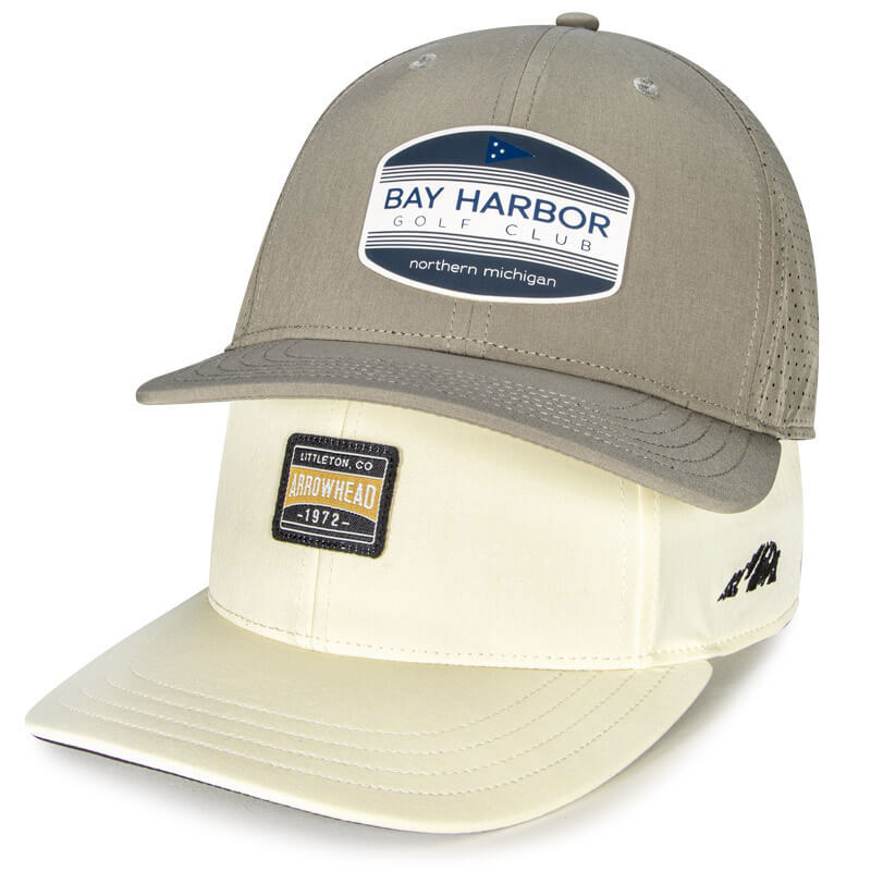 Custom Golf Headwear featuring new TriTech colors