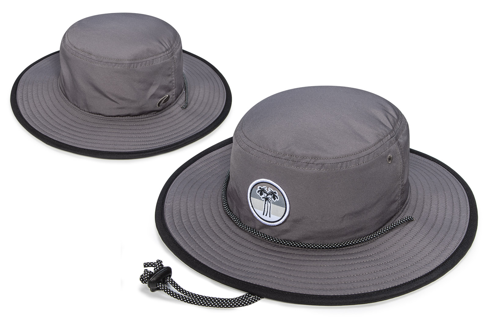 Bucket Hat White/Black NS