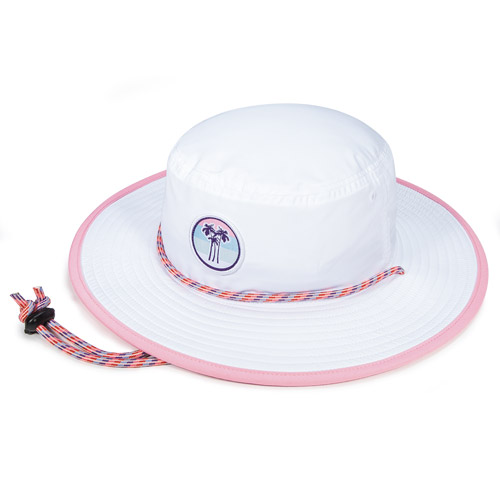 White / Pink w/ Carnival Multi-Stripe