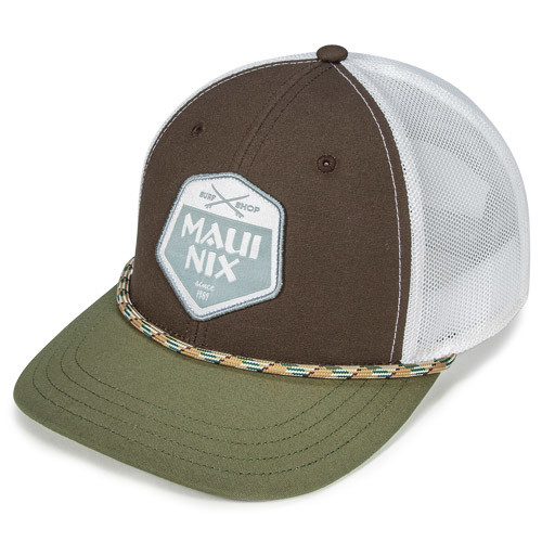 Brown / White / Olive w/ Mountain Trail