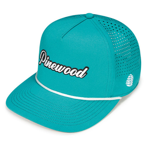 Teal w/ White Trucker Rope