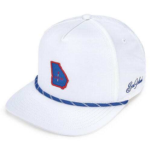 White TriTech w/ Royal / White Stripe Specialty Rope