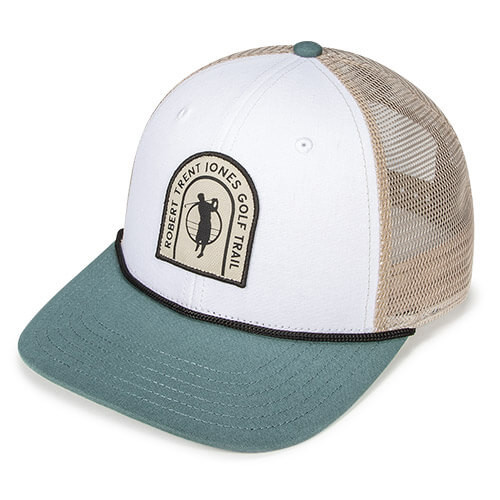 White / Mineral Blue / Khaki w/ Black