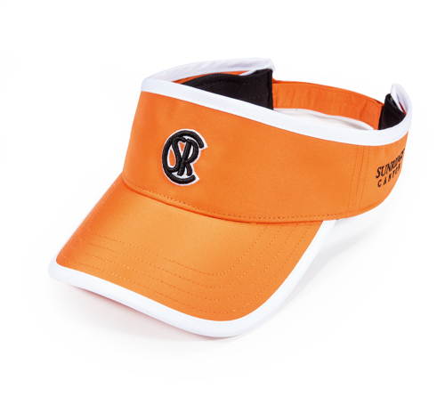 Pukka visor with crown binding