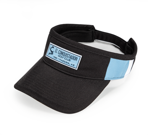 Pukka visor with double side cut and sew