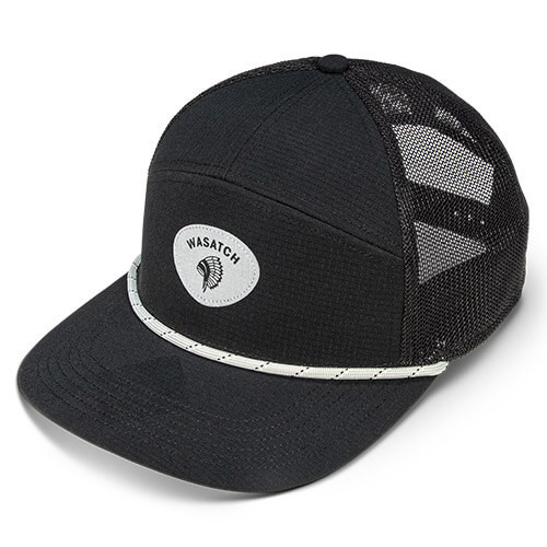 Black / Steel (Undervisor) w/ Steel w/ Black / White Stripe