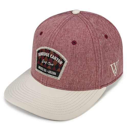 Maroon Heather / Stone w/ Black Undervisor
