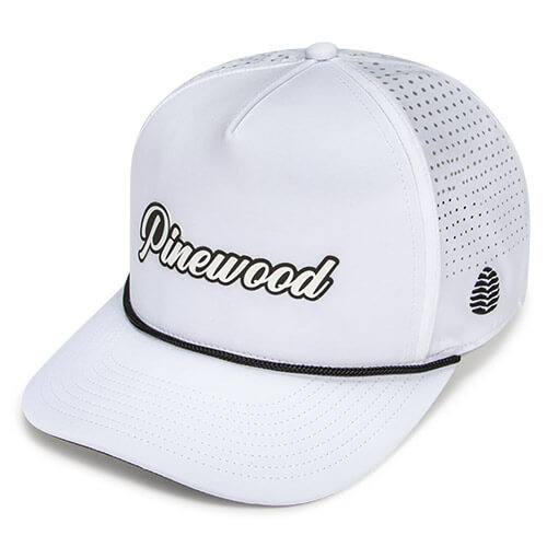 White / Black (Undervisor) w/ Black Trucker Rope