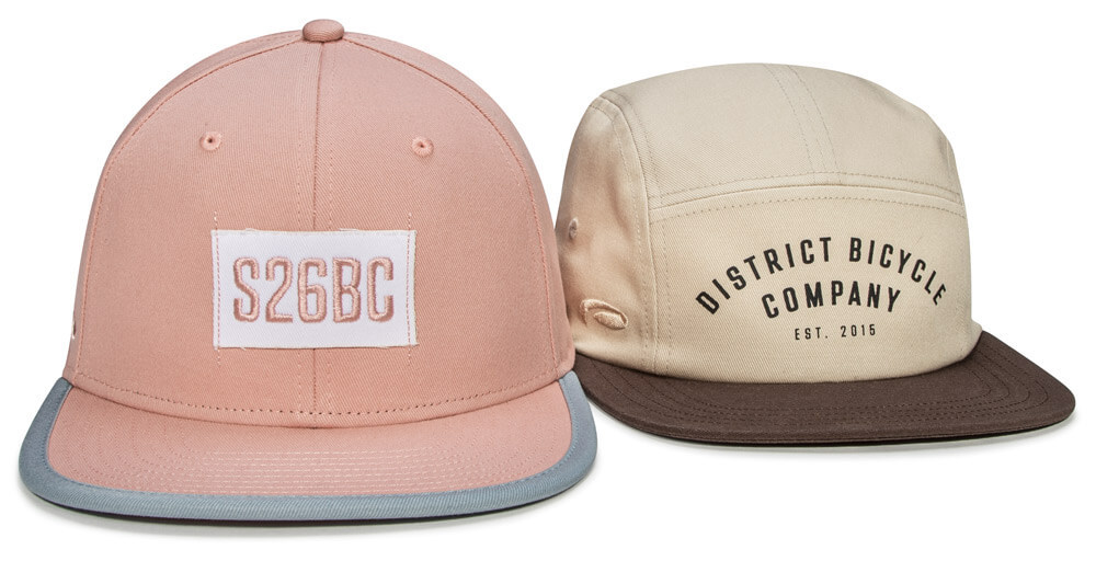 Seasonal Cotton Twill featured on a Adjustable Hat 6-Panel and Runner Hat