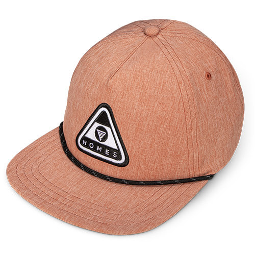 Texas Orange Heather w/ Black / Charcoal Stripe