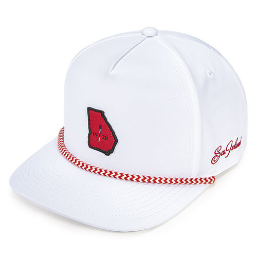 White TriTech w/ Scarlet / White Zig-Zag Specialty Rope