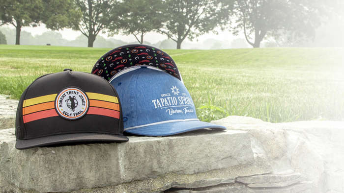 State Pride themed hats and drop graphics