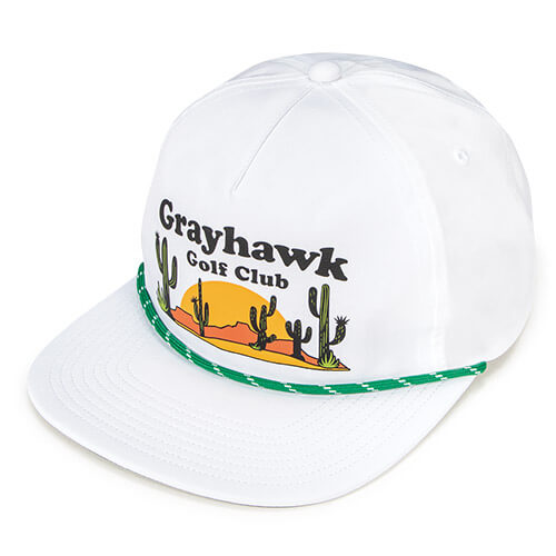White / Forest (Undervisor) w/ Green / White Stripe