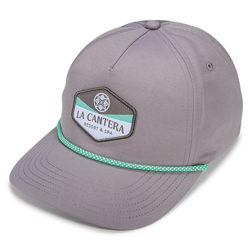 Steel w/ Seafoam / White Polka Dot