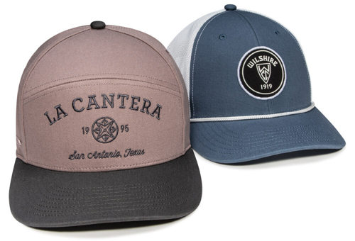 Custom Golf Hats Featuring New Seasonal Cotton Twill Colors