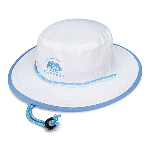 White / Carolina w/ Carolina / White Stripe