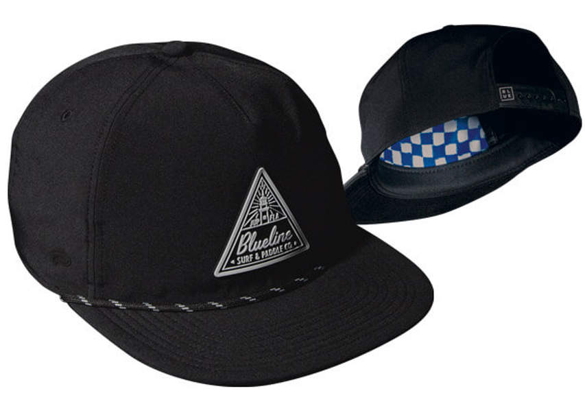 The Pukka Black Excursion Adjustable Hat Features Our Water Resistant Principle Fabric