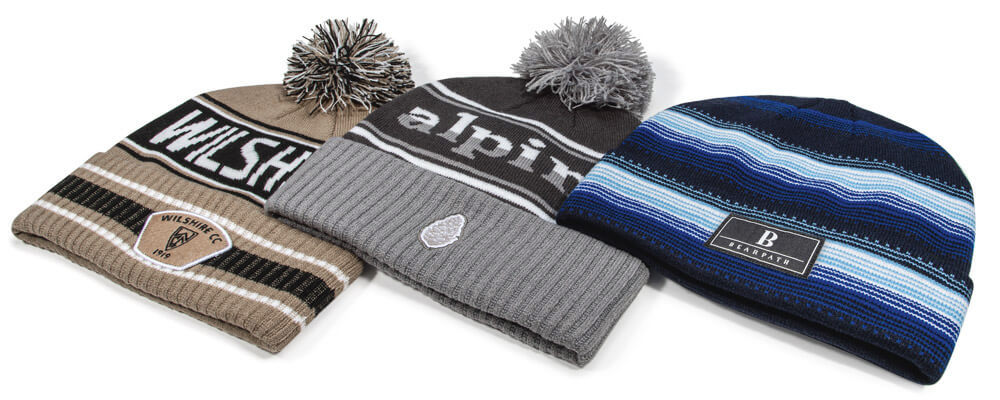 Cuffed Knits Featuring Carson, Bixby & Monterey Jacquard Patterns