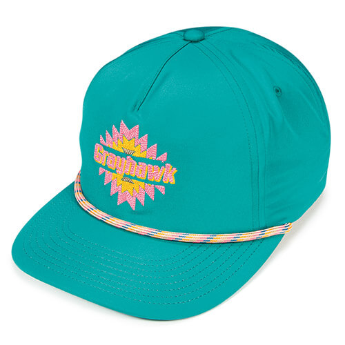 Teal w/ Confetti Multi-Stripe