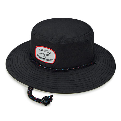 Black w/ Black w/ Red / White / Royal Stripe
