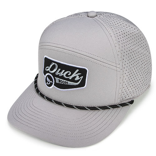 Steel / Black (Undervisor) w/ Black / White Stripe