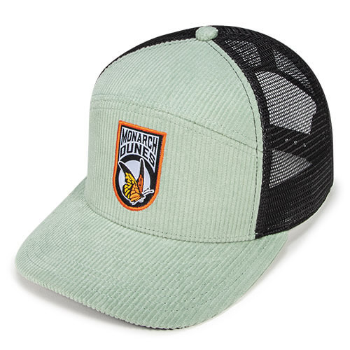 Agave Wide Wale Corduroy / Black w/ Black Undervisor