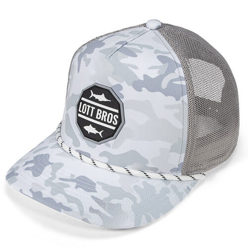 Arctic OptiCam / Steel w/ White / Black Stripe