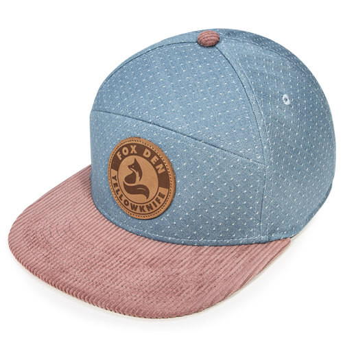 Light Denim Dobby / Dusty Rose Wide Wale Corduroy