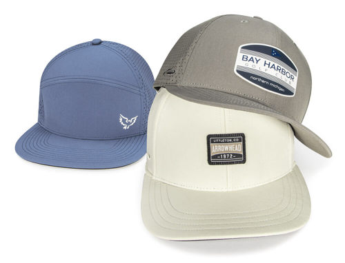 Custom Golf Hats Featuring New TriTech & Perforated TriTech Color Options